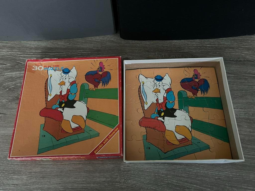 Walt disney puzzel 20x20 / 30 stukjes, Ophalen of Verzenden, 10 tot 50 stukjes, Zo goed als nieuw