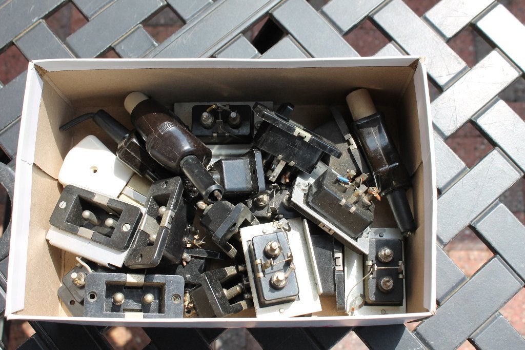Vintage stekker /contra stekker, Antiek en Kunst, Ophalen of Verzenden