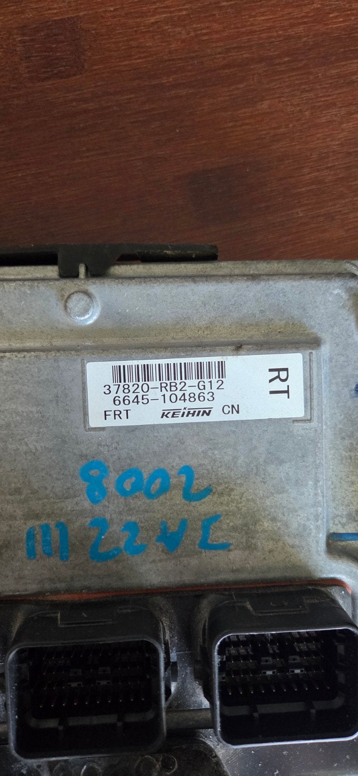 ECU Motorcomputer Honda Jazz 1.2 i-VTEC Keihin 37820-RB2-G12, Ophalen of Verzenden, Gebruikt, Honda