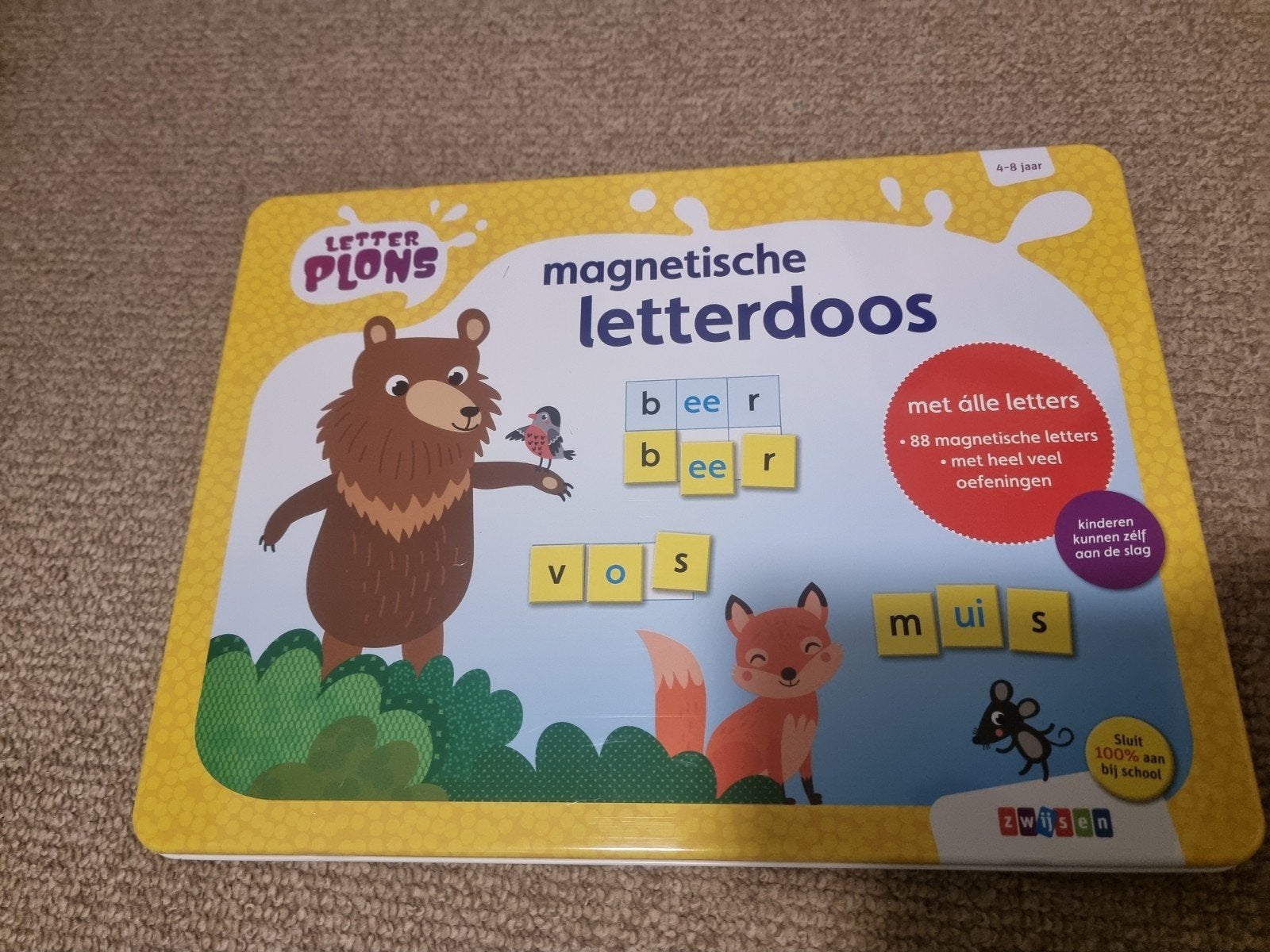 magnetische letterdoos, Ophalen of Verzenden