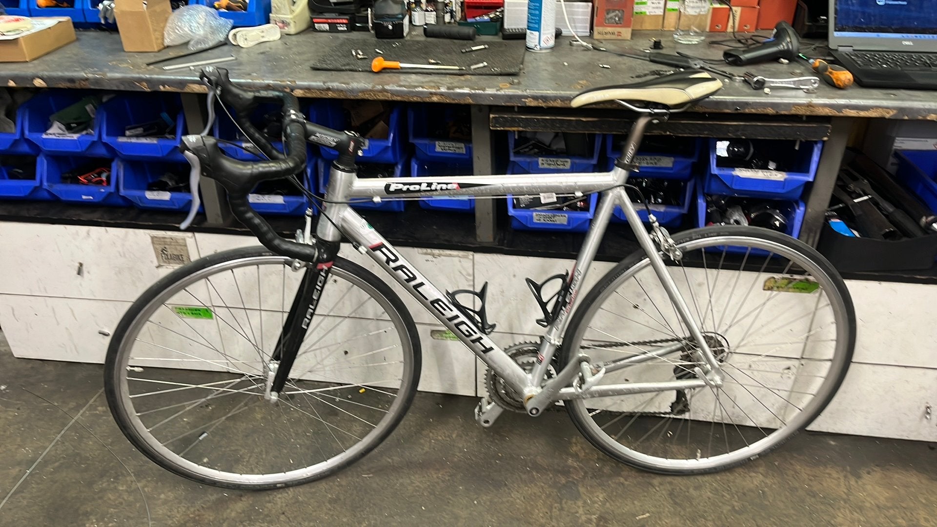 Raleigh racefiets 56cm, Overige merken, Gebruikt, Ophalen of Verzenden, Raleigh