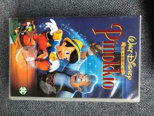 VHS Walt Disney Classics Pinokkio, Cd's en Dvd's, VHS | Kinderen en Jeugd, Alle leeftijden, Ophalen, Gebruikt, Overige soorten