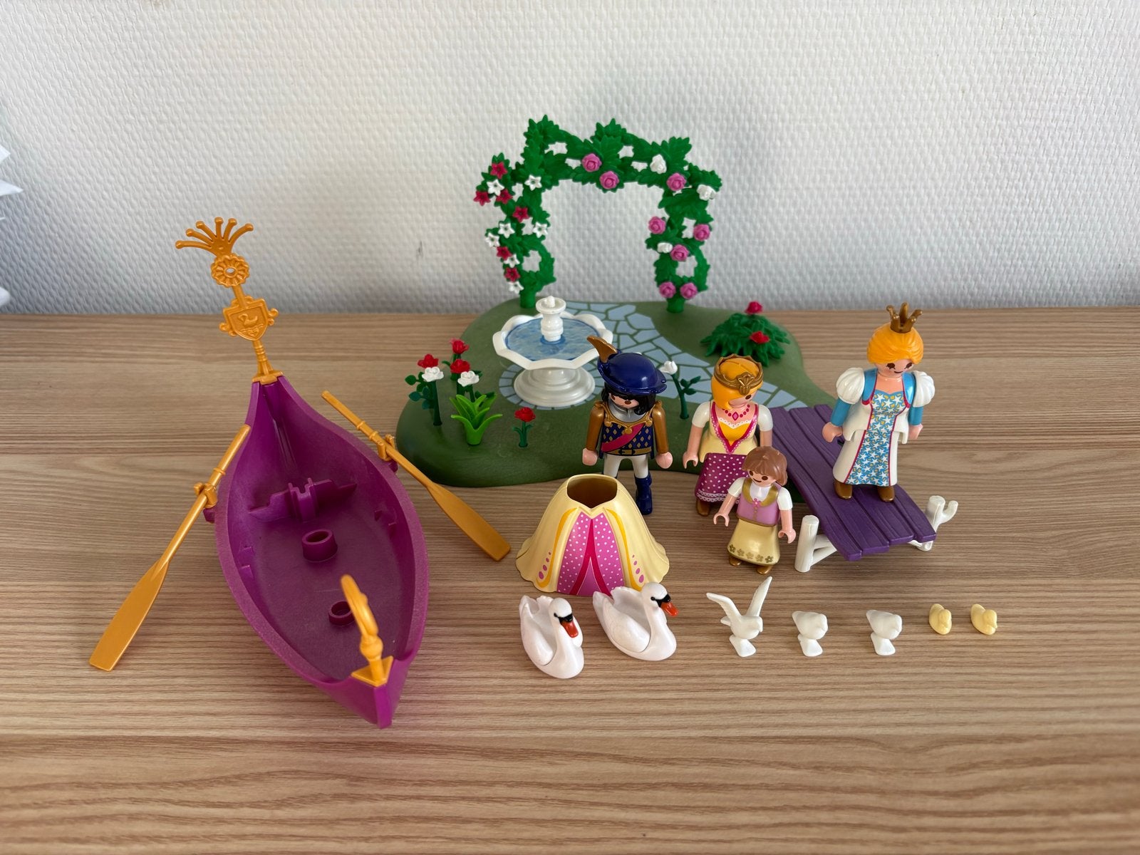 Playmobil Prinsessen Set met Boot en Figuren, Kinderen en Baby's, Speelgoed | Playmobil, Ophalen of Verzenden, Gebruikt