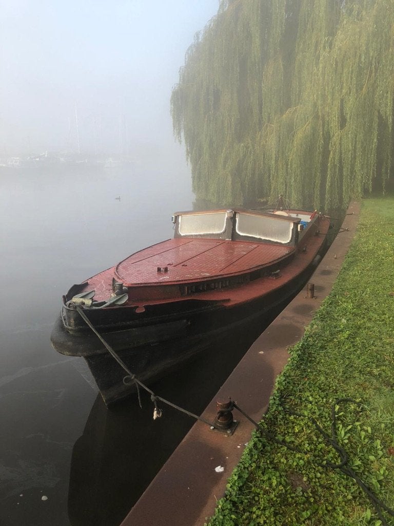 Volkach werkboot, Watersport en Boten, Gebruikt, 29 pk, Binnenboordmotor, Diesel