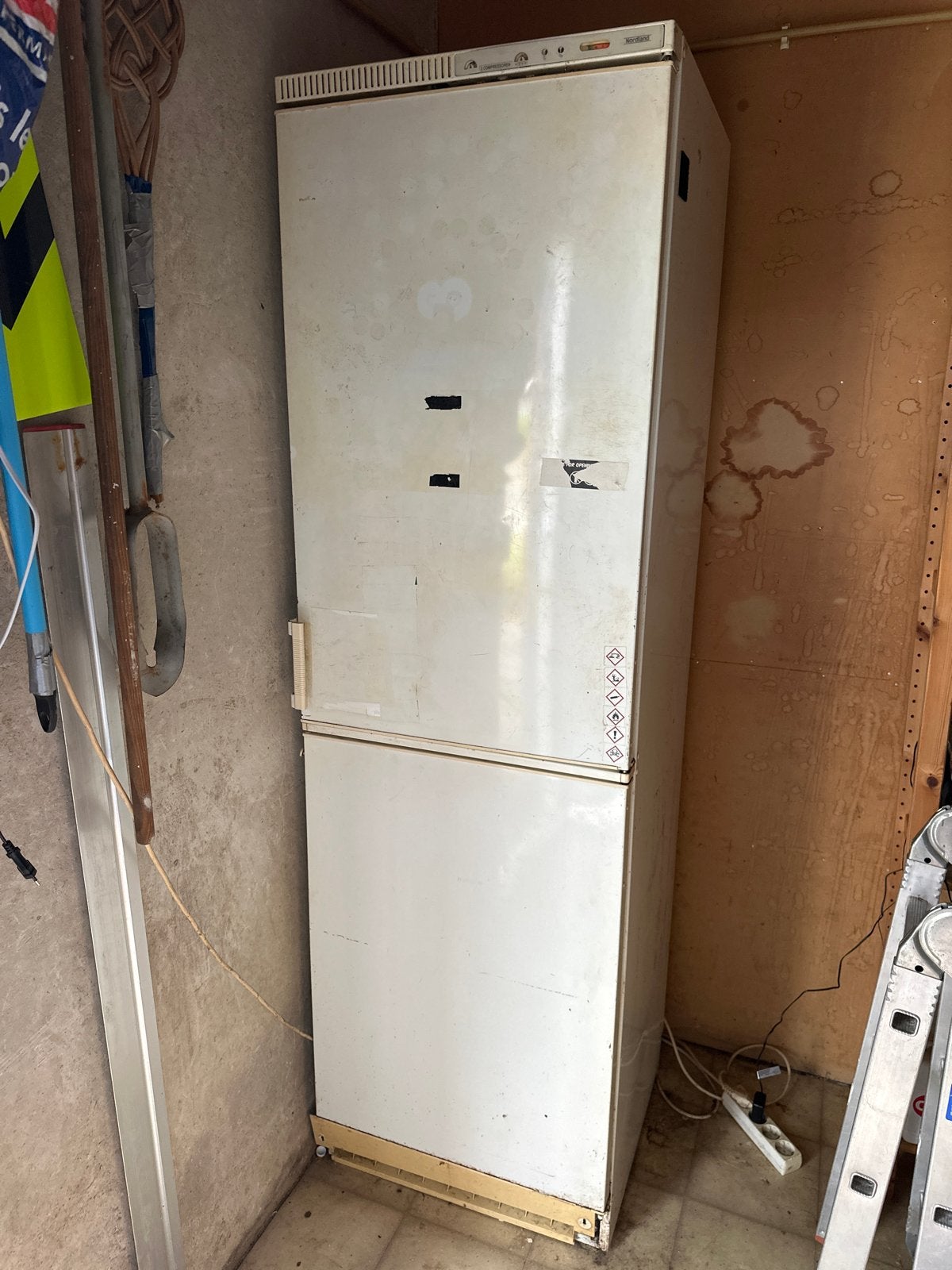 Nordland Koel-vriescombinatie NL 380-S - Gebruikt, Ophalen, Gebruikt, 200 liter of meer, 60 cm of meer