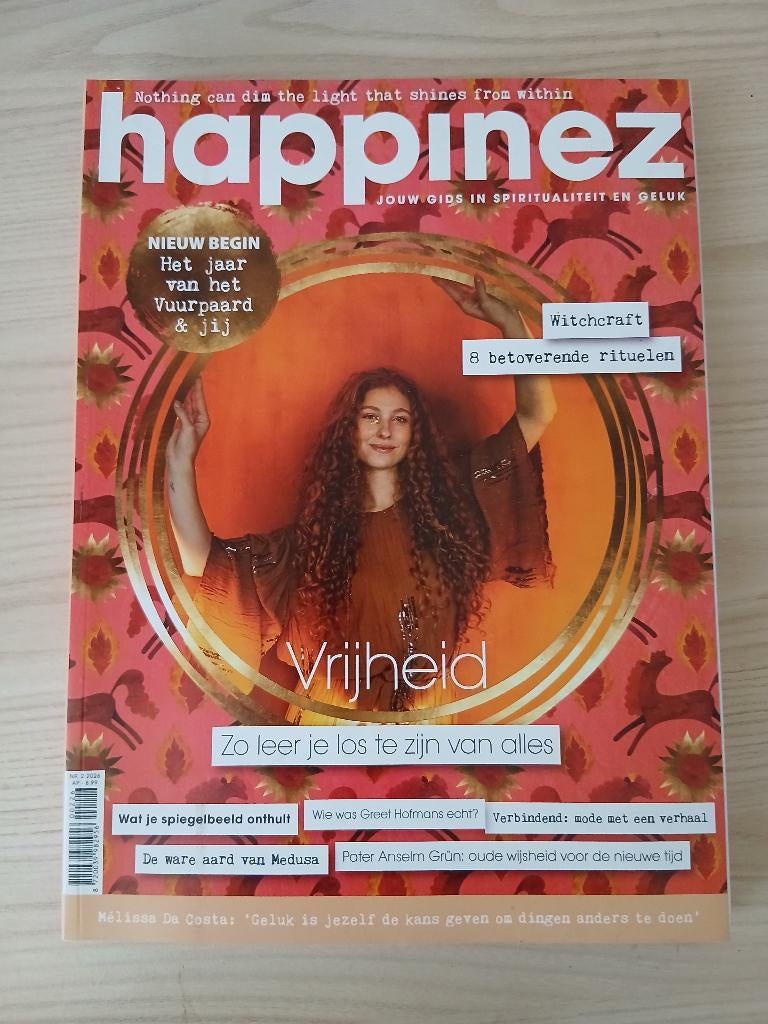 Happinez nr. 2 2026, Verzenden, Zo goed als nieuw, Overige typen