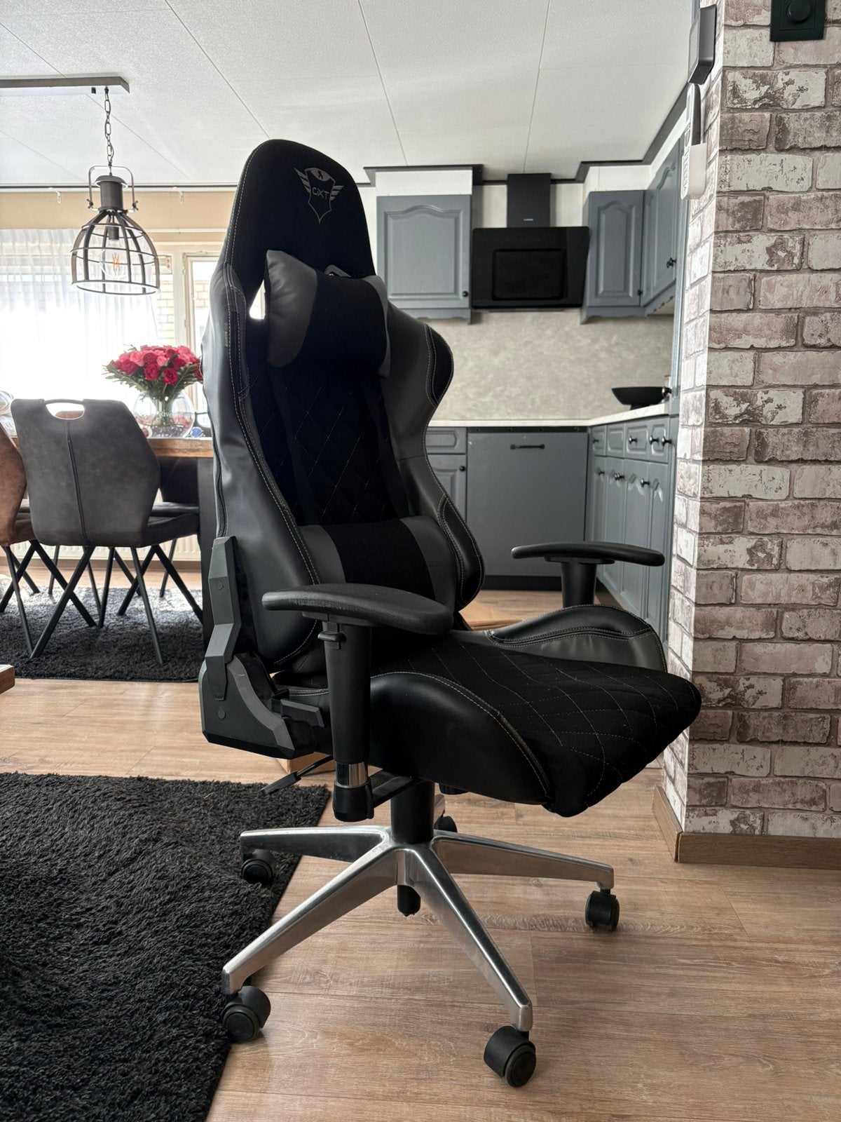 Game/bureau stoel, Ophalen, Gebruikt, Zwart, Bureaustoel