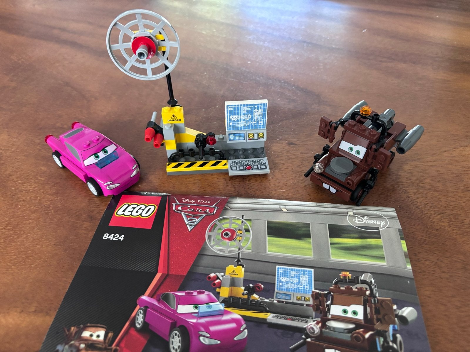 LEGO Cars 8424 Mater's Spy Zone - Disney Pixar, Ophalen of Verzenden, Gebruikt, Overige merken
