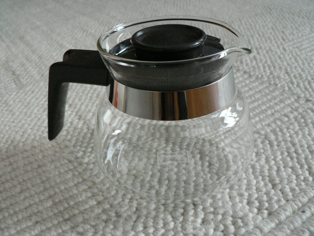 Douwe Egberts Mini-2 koffiekan/ glaskan *ZGAN*, Witgoed en Apparatuur, Koffiemachine-accessoires, Ophalen of Verzenden, Zo goed als nieuw