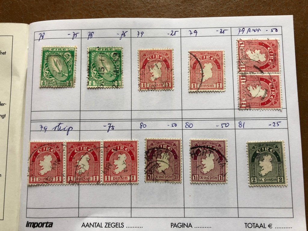 Postzegels Ierland, Ophalen of Verzenden, Buitenland
