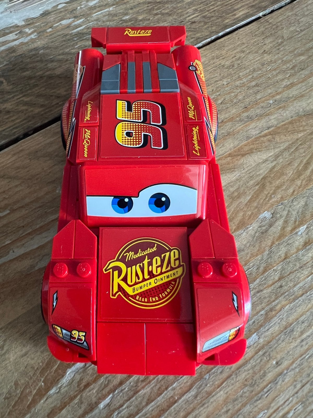 LEGO Speed Champions 77255 - Disney Pixar Cars Bliksem McQue, Ophalen of Verzenden, Gebruikt, Overige merken
