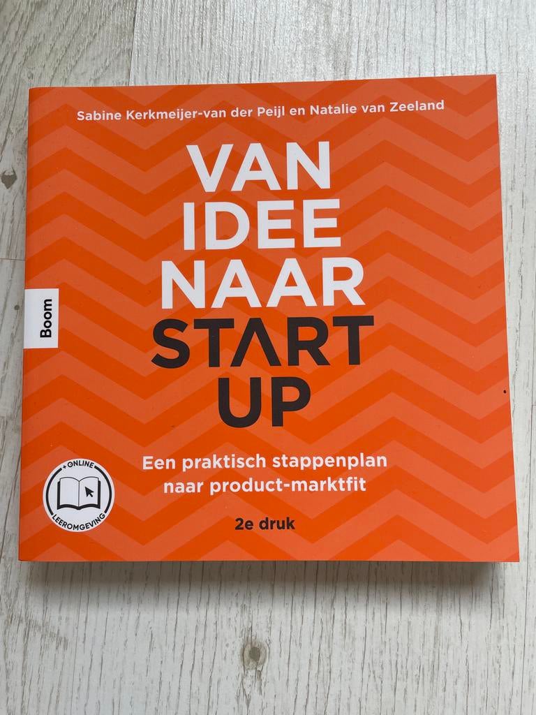 Van Idee naar Start-up: Praktisch Stappenplan, Ophalen of Verzenden, Nieuw, Management