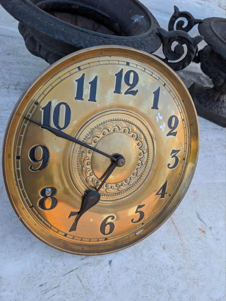 Uurwerk staande klok €20.doorsnde 30 cm, Antiek en Kunst, Antiek | Klokken, Ophalen