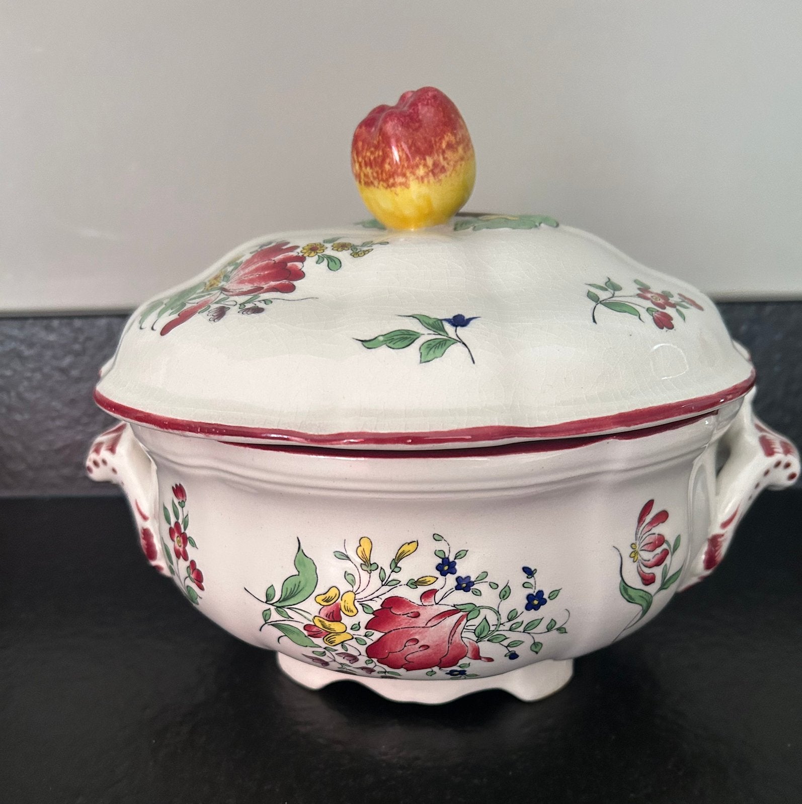 Luneville France servies dekschaal groenteschaal, Ophalen of Verzenden