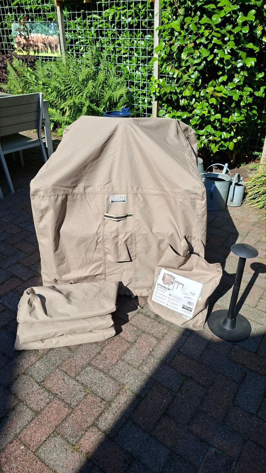 Raffles Outdoor Cover Stoelhoes 90x90x75cm, Ophalen of Verzenden