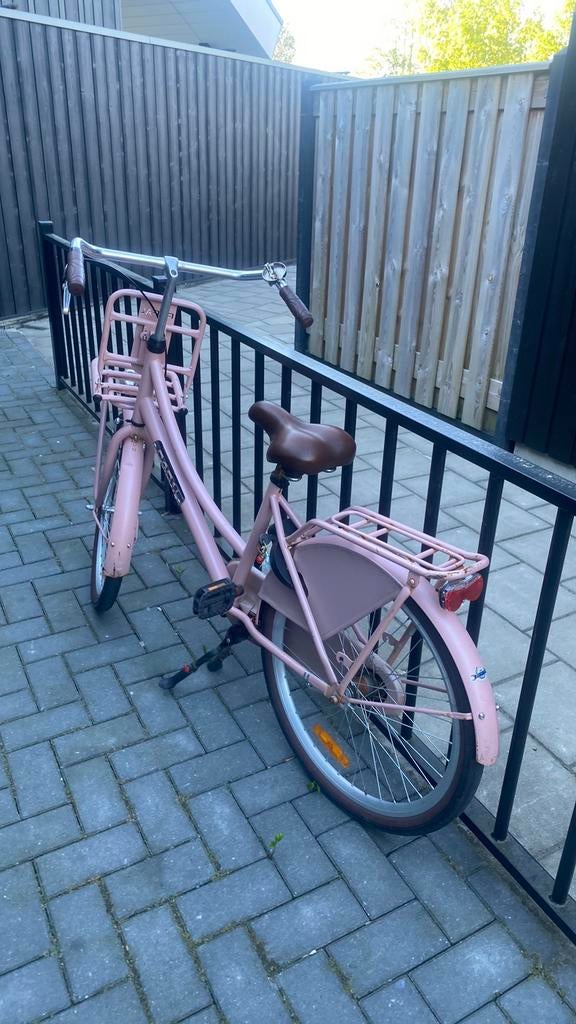 Mooie roze meisjes fiets, Staal, Ophalen of Verzenden, Zo goed als nieuw, Minder dan 47 cm