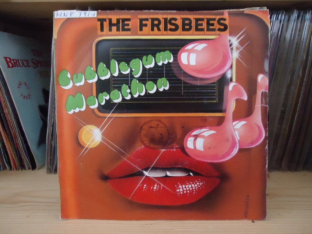 7" Single Frisbees - Bubblegum Marathon / Sweet, Sweet, Hone, Gebruikt, 7 inch, Ophalen of Verzenden, Pop