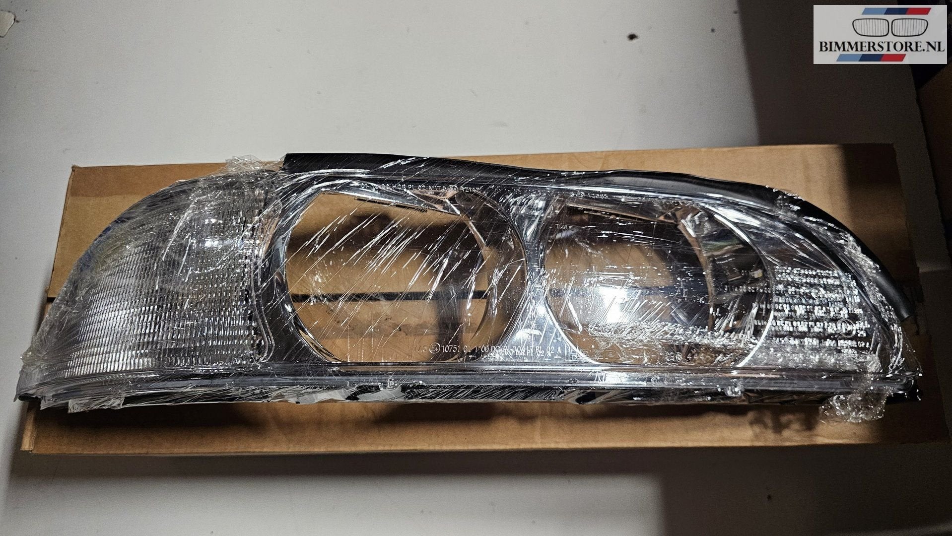 Koplamp glas chroom rechts H7 HB3 Depo wit knipperlicht  BMW, Gebruikt, -, -, Ophalen of Verzenden