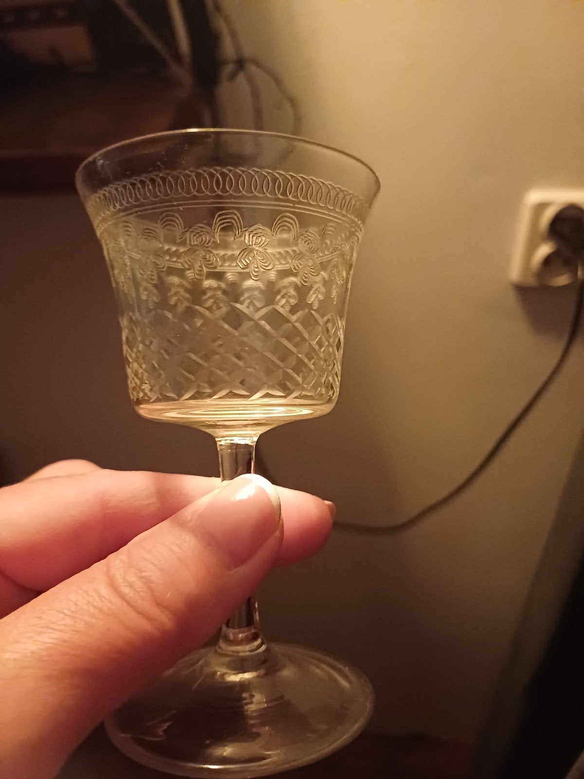 vintage likeurglaasjes, Ophalen, Zo goed als nieuw, Overige typen