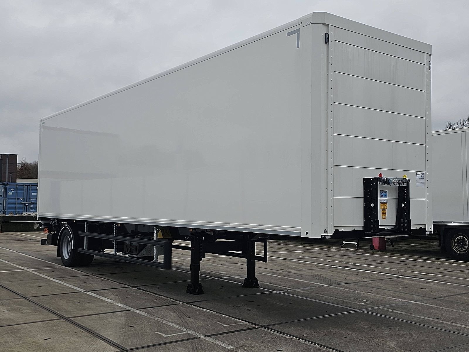 KLEYN TRAILERS TFSH 09 KOFFER city laadklep hh vlr, Auto's, Overige kleuren, Bedrijf, Geïmporteerd, Aanhangers en Opleggers
