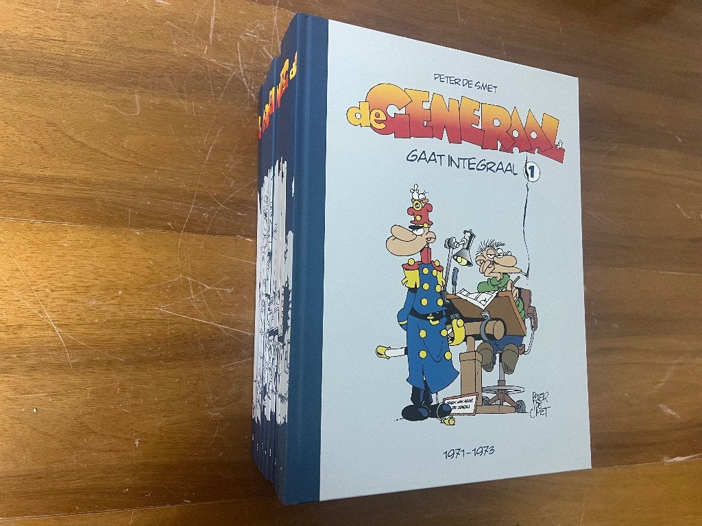 De Generaal intergraal delen 1 t/m8 compleet en nieuw., Complete serie of reeks, Ophalen of Verzenden, Zo goed als nieuw