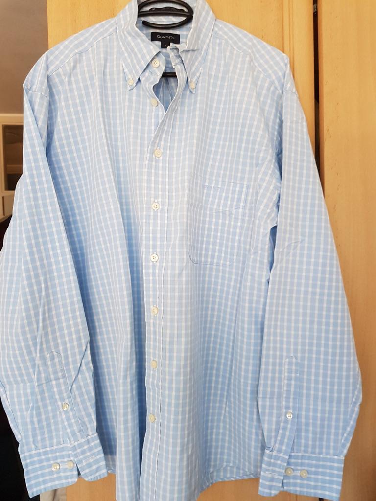 GANT overhemd, Ophalen of Verzenden, Zo goed als nieuw, GANT, Halswijdte 41/42 (L)