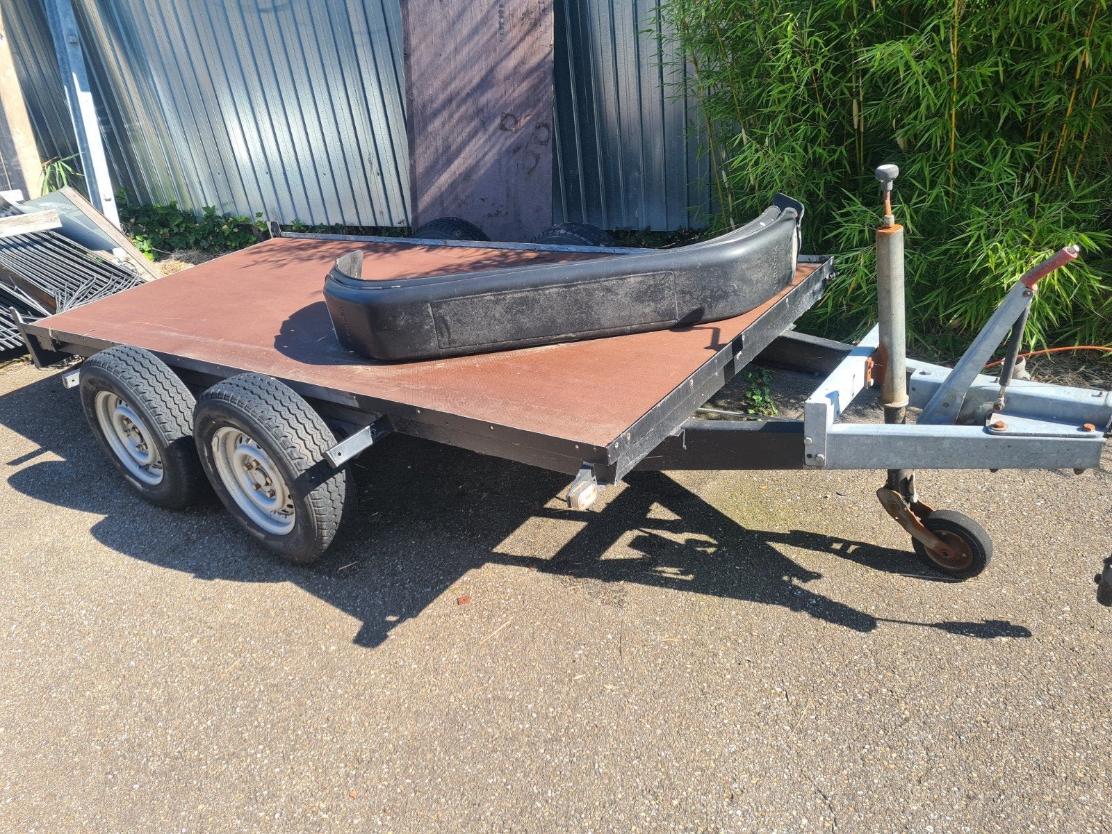 aanhangwagen geremd., Auto diversen, Aanhangers en Bagagewagens, Ophalen