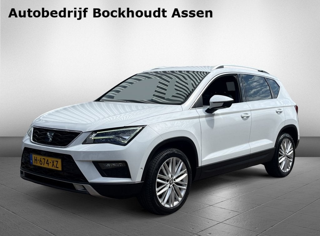 SEAT Ateca 1.5 TSI Xcellence Business Intens Automaat | 360, Auto's, Seat, Stof, 4 cilinders, 150 pk, Ateca