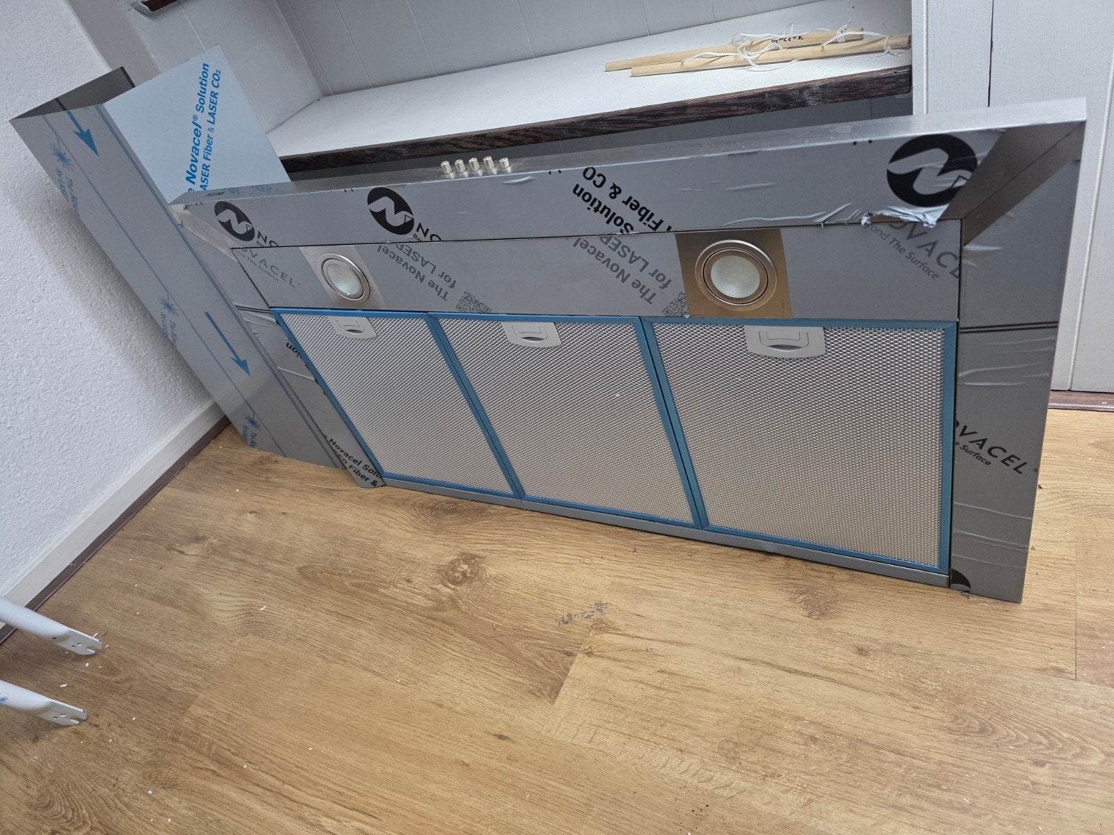 Nieuwe ETNA RVS Afzuigkap 90 cm - Ongebruikt, Ophalen, Nieuw, Inbouw, Wandschouwkap