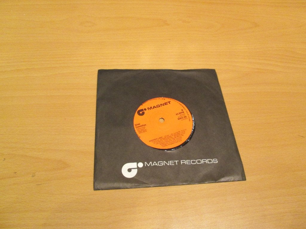 2 singles van Silver Convention (ook per stuk te koop), Ophalen of Verzenden, Gebruikt, Pop