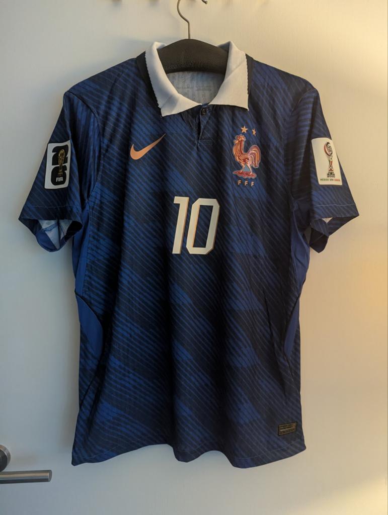 Frankrijk WK shirt Mbappe #10, Ophalen of Verzenden, Nieuw, Buitenlandse clubs, Shirt