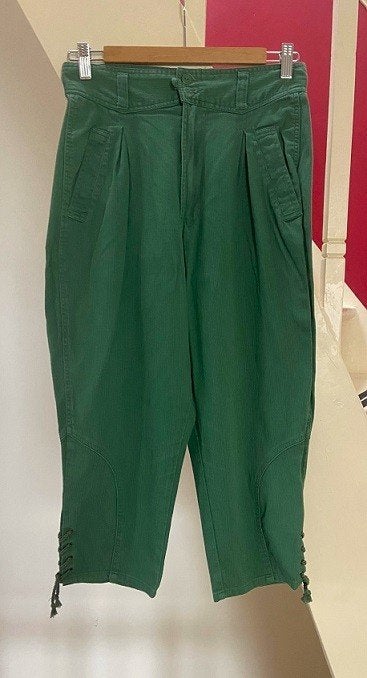 Part Two - Vintage groene kniebroek, Part Two, Ophalen of Verzenden, Zo goed als nieuw, Driekwart