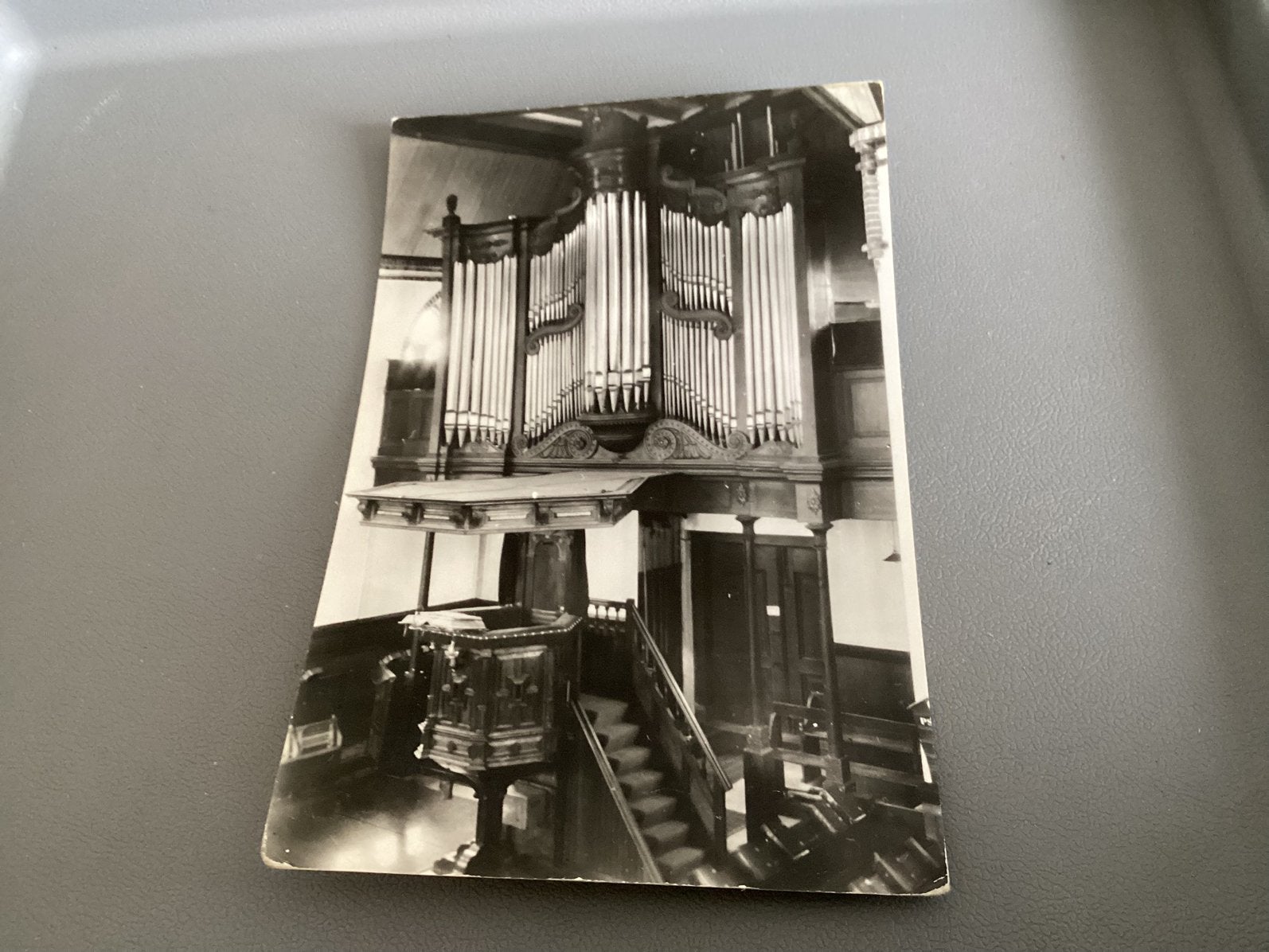 Elspeet. Interieur Ned.Herv.Kerk. 1961, Ophalen of Verzenden, 1960 tot 1980, Gelderland