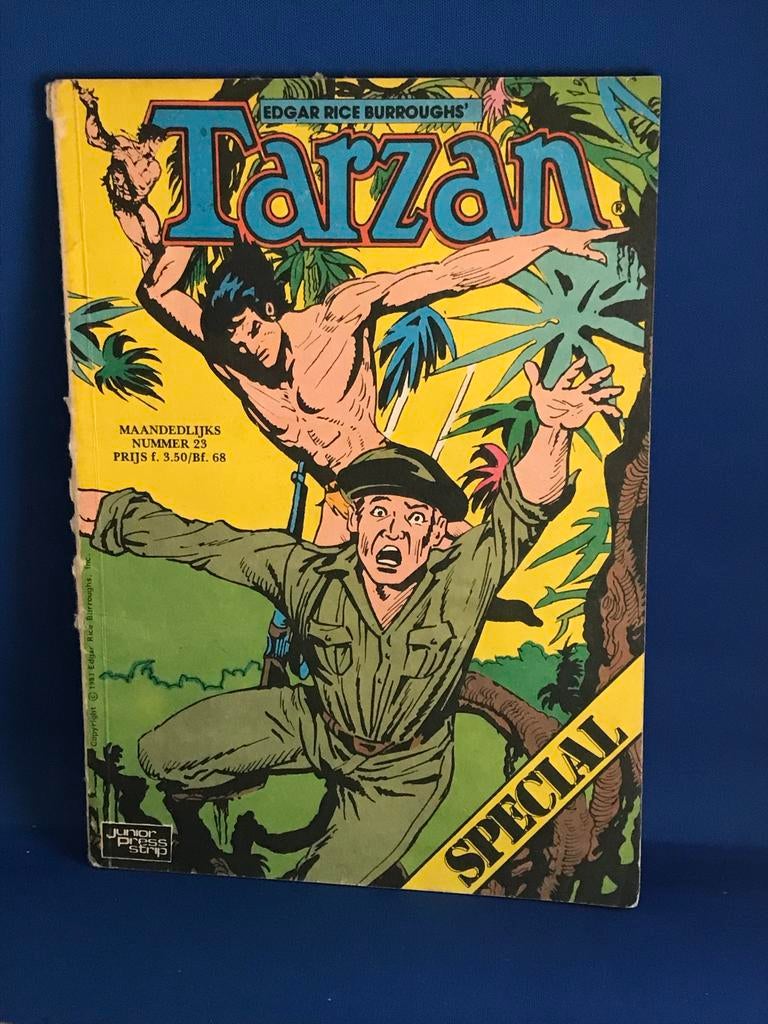 Tarzan Special - Edgar Rice Burroughs - Junior Press, Boeken, Stripboeken, Eén stripboek, Ophalen, Gelezen
