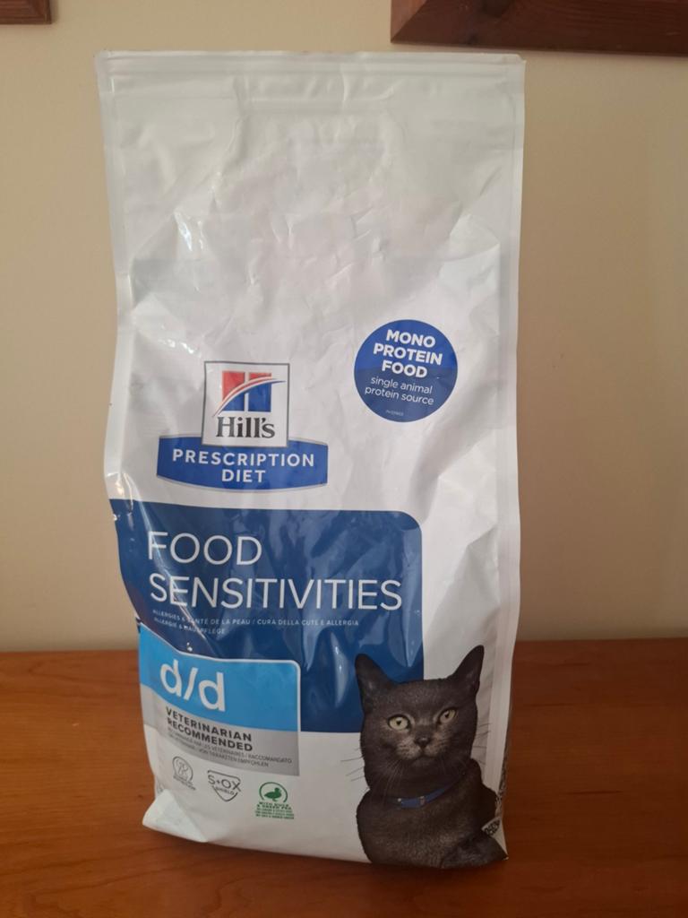 Hill’s Prescription Diet d/d Food Sensitivities 3kg, Dieren en Toebehoren, Dierenvoeding, Ophalen of Verzenden, Kat