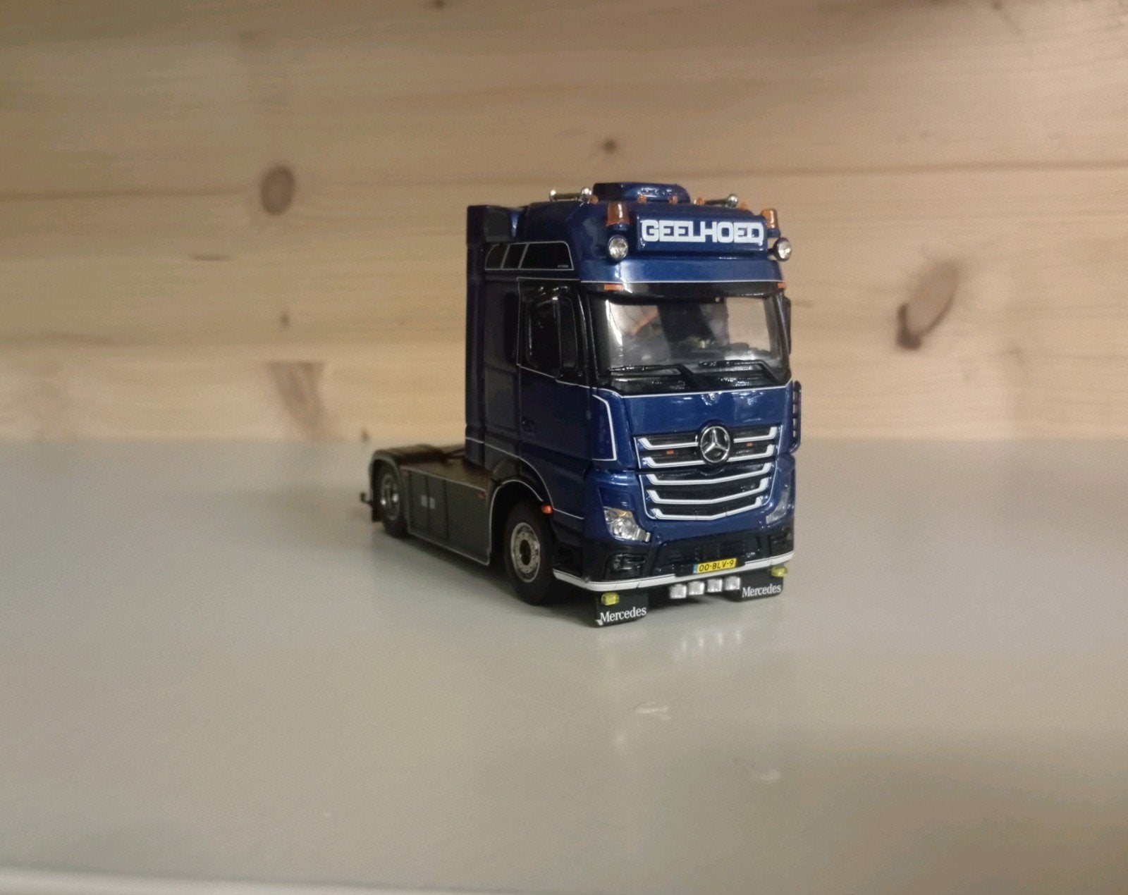 Mercedes Benz Actros Geelhoed IMC, Hobby en Vrije tijd, Ophalen of Verzenden, Nieuw, Bus of Vrachtwagen, Overige merken