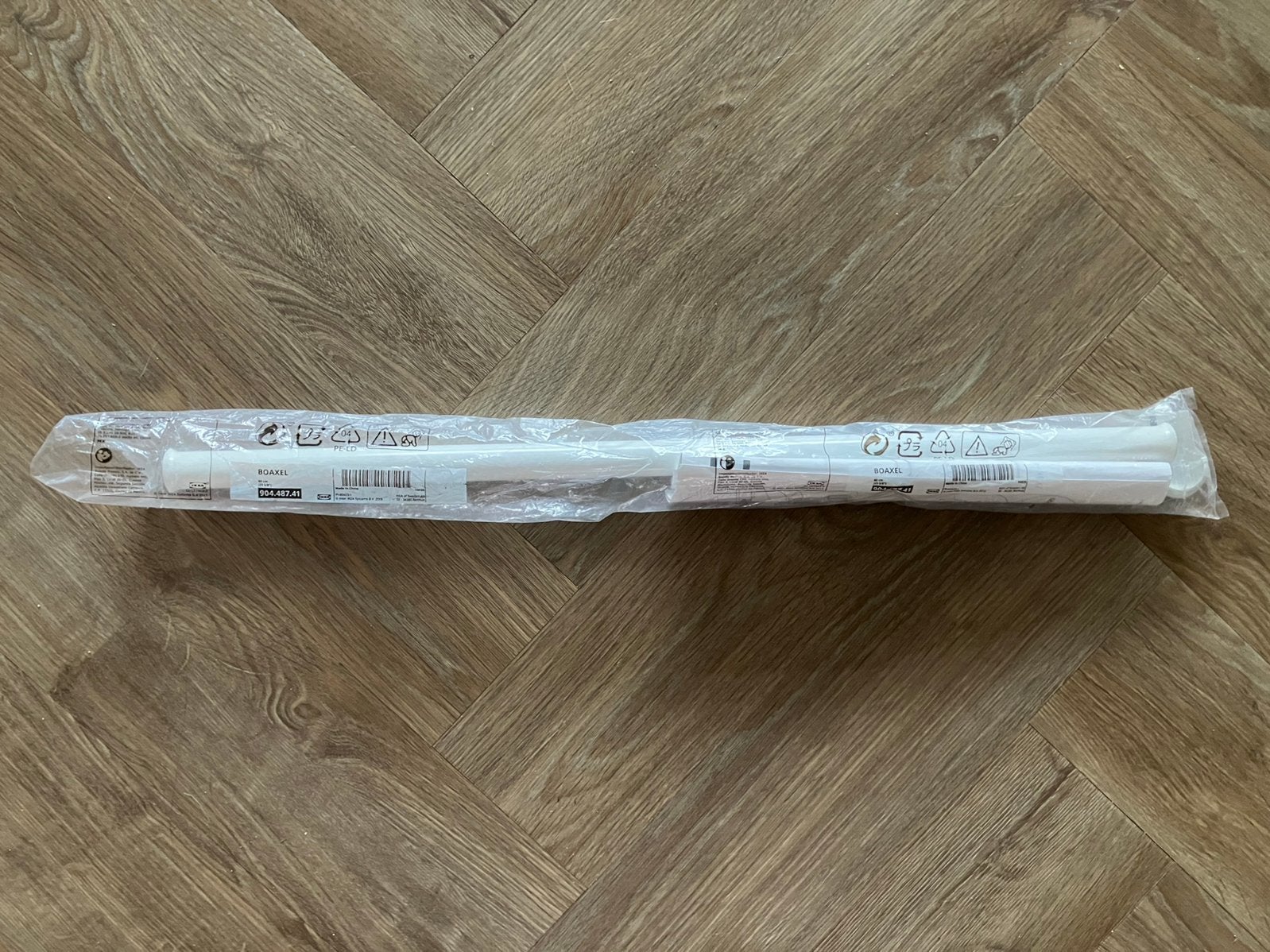 Boaxel kledingroede 60cm wit, Ophalen of Verzenden, Zo goed als nieuw, Metaal, 50 tot 100 cm