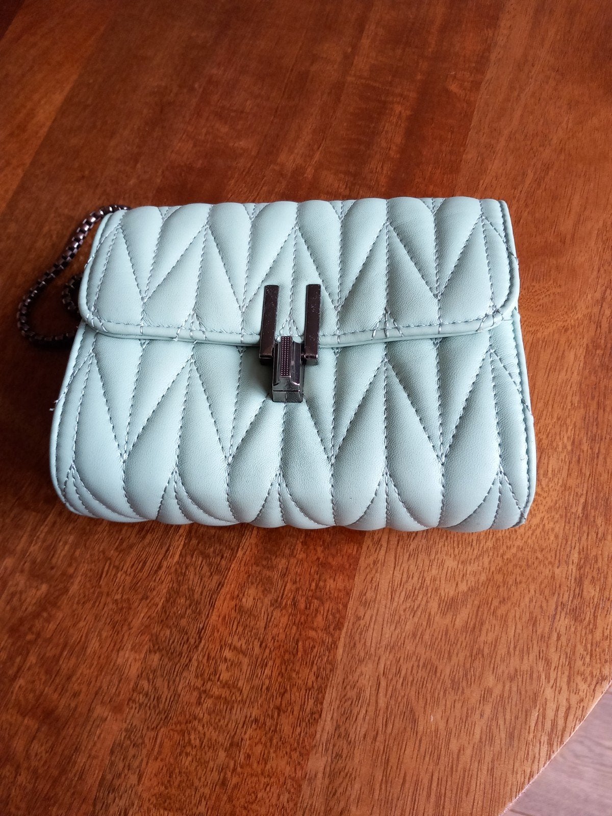 super leuk tasje mintgroen SUMMUM, Verzenden, Zo goed als nieuw