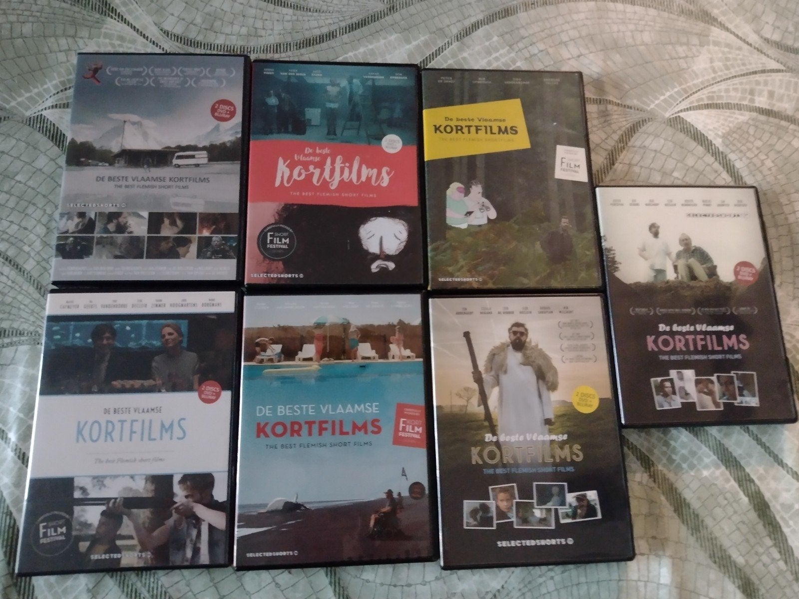 7 Blu ray selected shorts Vlaamse kort films, Ophalen of Verzenden