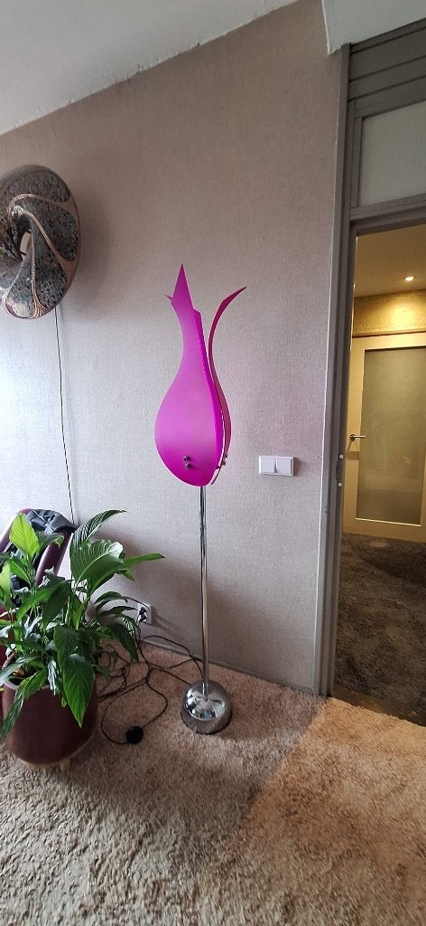 Staande lamp Tulipe Lale design Zifir, Huis en Inrichting, Ophalen, E27 (groot), Zo goed als nieuw, Metaal