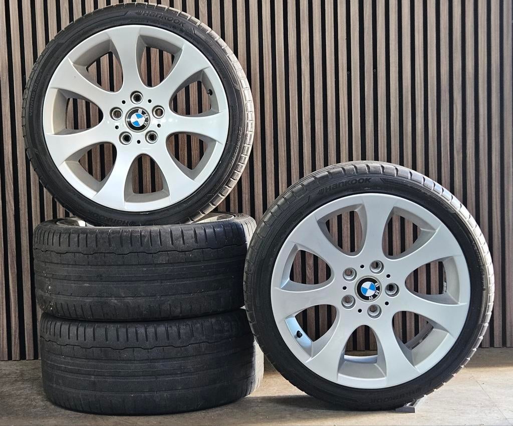 Nette 18" Orig BMW Breedset velgen+Banden 5x120 Styling 162, Auto-onderdelen, Banden en Velgen, Ophalen, 18 inch, Gebruikt, Bmw