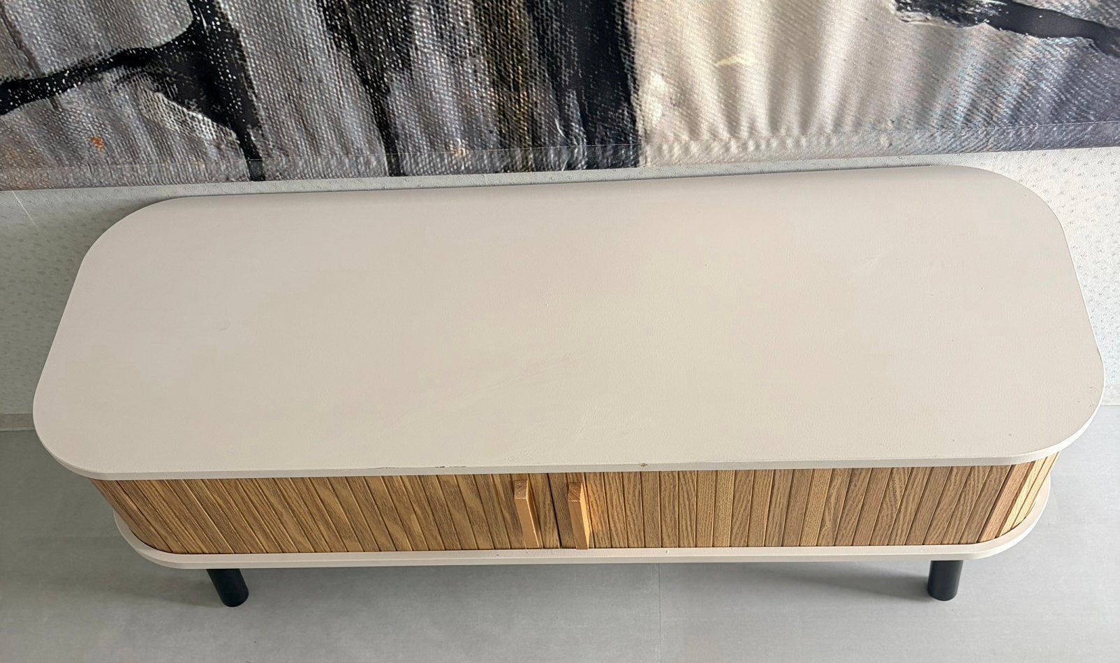 Retro Roldeur kastje, Ophalen, Gebruikt, 50 tot 100 cm, Minder dan 100 cm