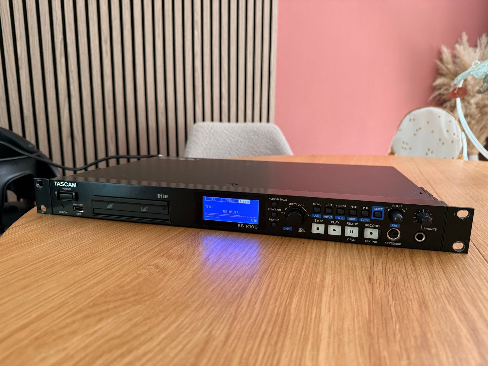 Tascam SS-R100 Solid State Recorder, Ophalen, Zo goed als nieuw, Audio