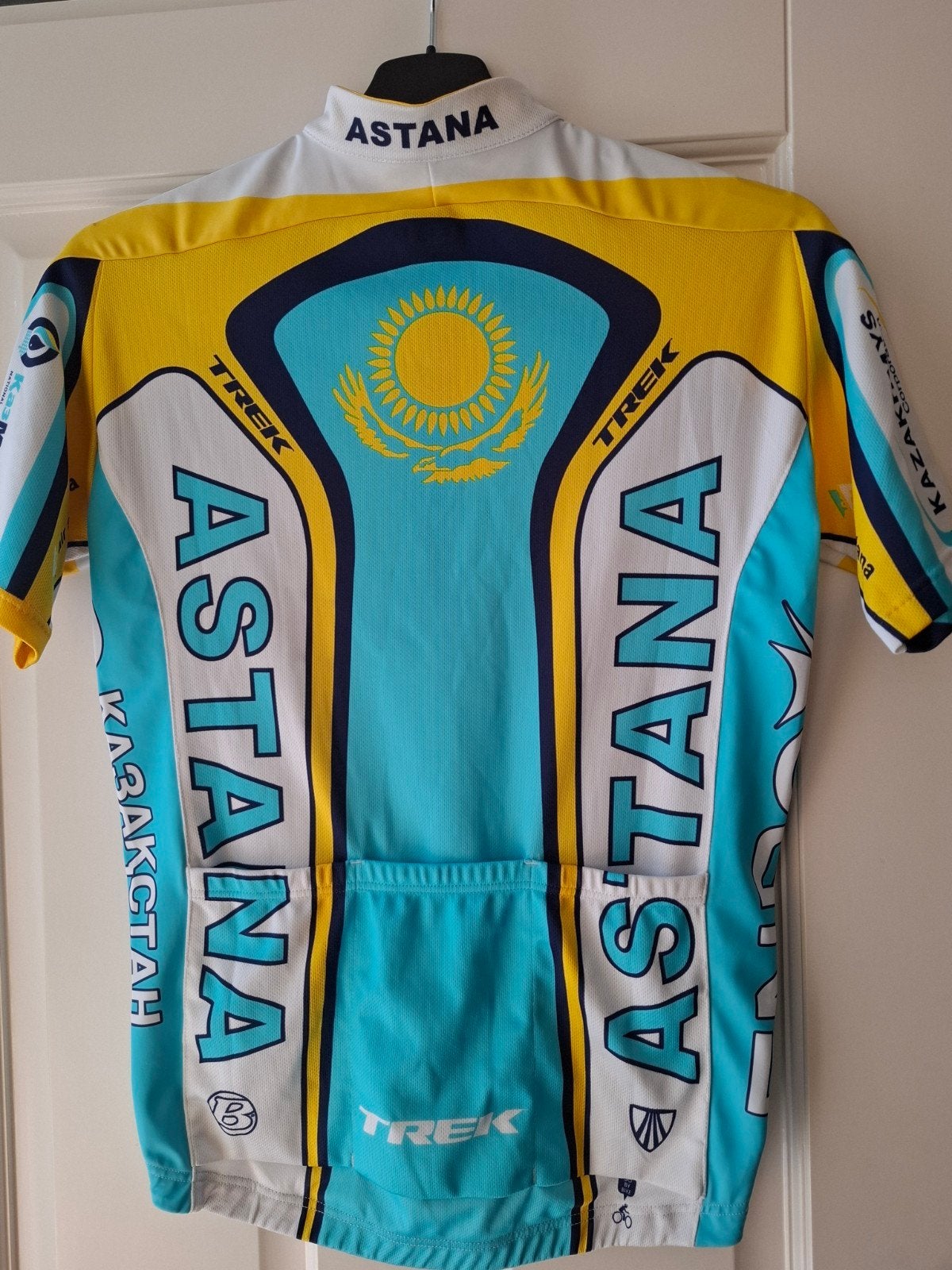 Astana Trek wielershirt maat S, Ophalen of Verzenden, Zo goed als nieuw, Kleding
