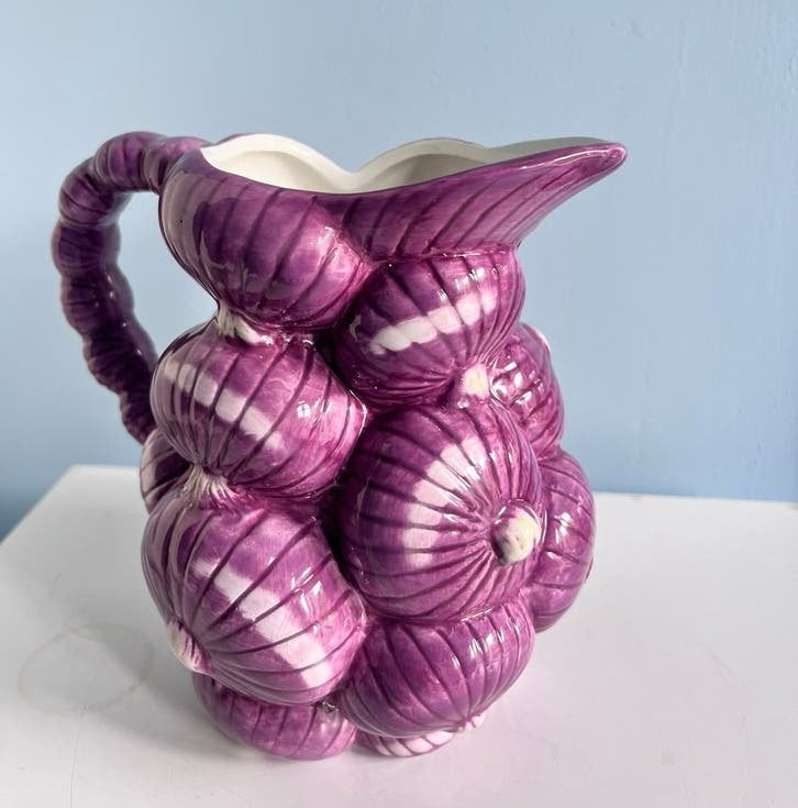 &Klevering,  Legume Onion kan. 1 liter. Paars., Overige typen, Ophalen of Verzenden, Overige stijlen, Glas