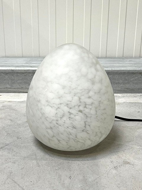 WLP tafellamp vintage lamp jaren 80 design retro lampje, Met schakelaar, Wit, Overige merken, Gebruikt