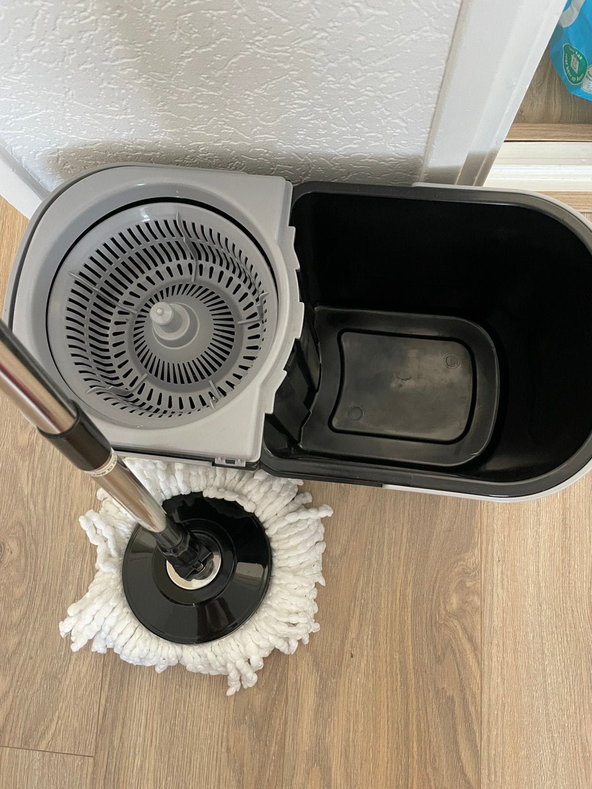 Mop set, Ophalen, Mop of Dweil