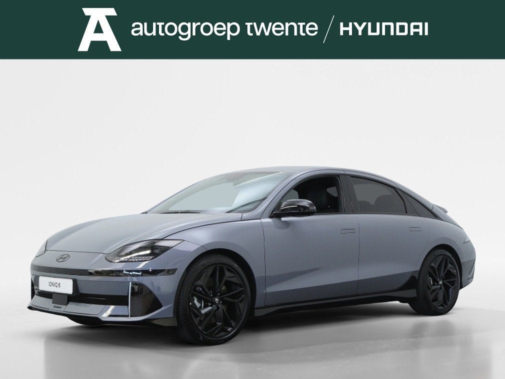 Hyundai IONIQ 6 Business 77.4 kWh | DEMO | 360 Camera | Stoe, Auto's, Hyundai, 0 cilinders, Gebruikt, Zwart, Blauw