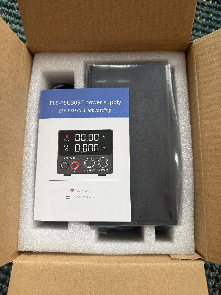 ELE-PSU305C labvoeding — 0-30V / 0-5A — NIEUW, Ophalen of Verzenden, Nieuw, Overige typen