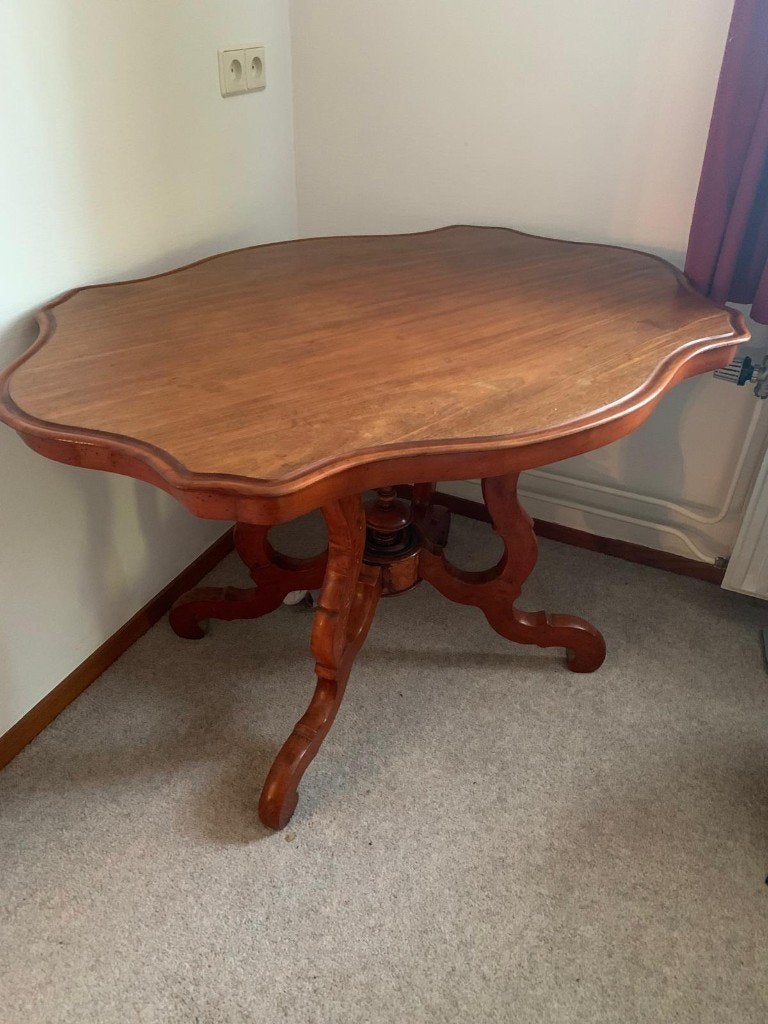 Antieke tafel, Ophalen, Gebruikt, 100 tot 150 cm, 50 tot 100 cm